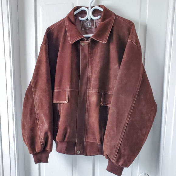 Vintage italian velvet bomber. Size L - Picture 1 of 4